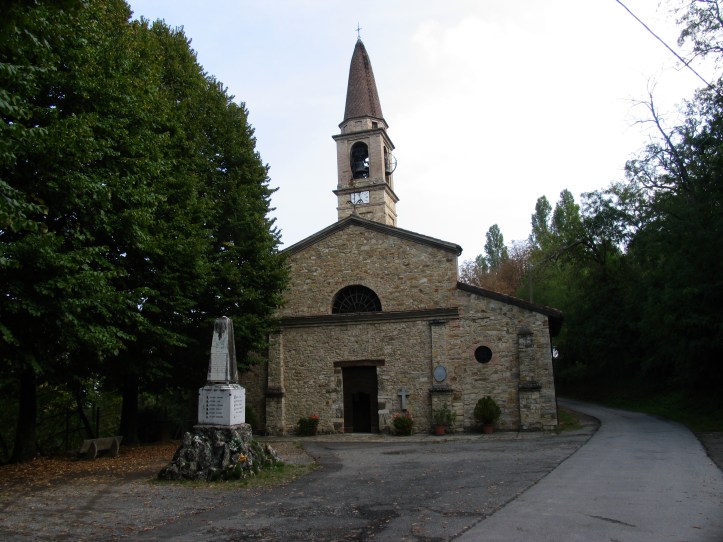 antica chiesa di veleja