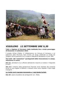 VIGOLENO 12 SETTEMBRE 0RE 9