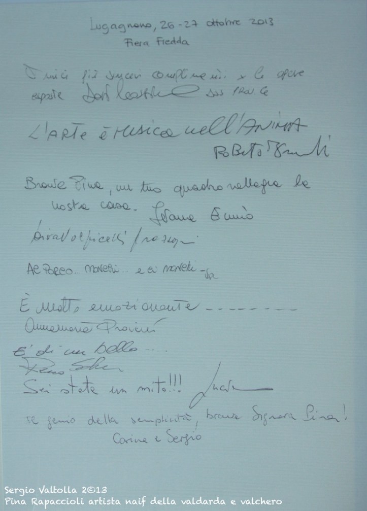 le dediche a pina- fiera fredda lugagnano 