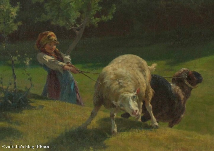 stefano bruzzi, scene di vita contadina di fine 800